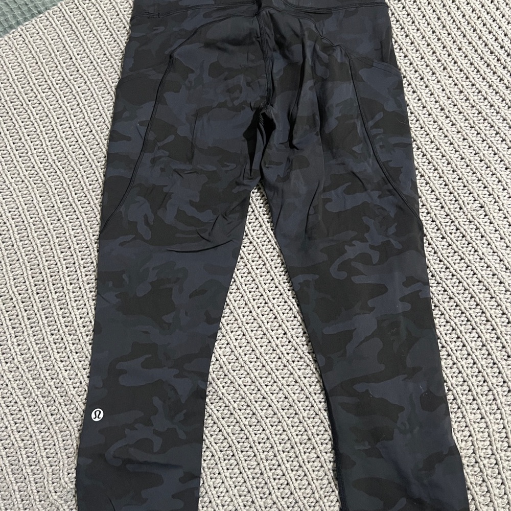 Black Camouflage Leggings